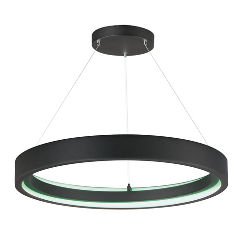 iCorona WiZ LED Pendant in Black (86|E35106-BK)