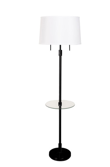Killington Two Light Floor Lamp in Black (30|KL302-BLK)