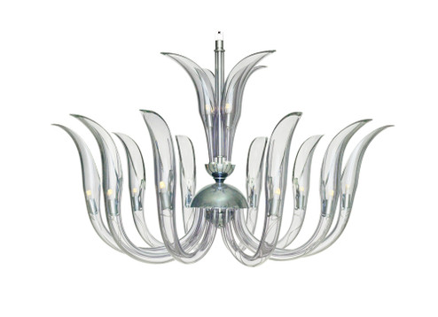 Cisne 23 Light Chandelier in Polished Nickel (29|N9423)