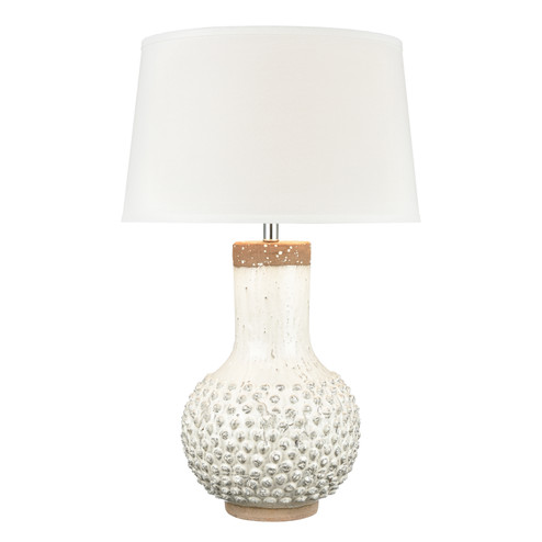 Elinor One Light Table Lamp in White (45|H0019-7993)