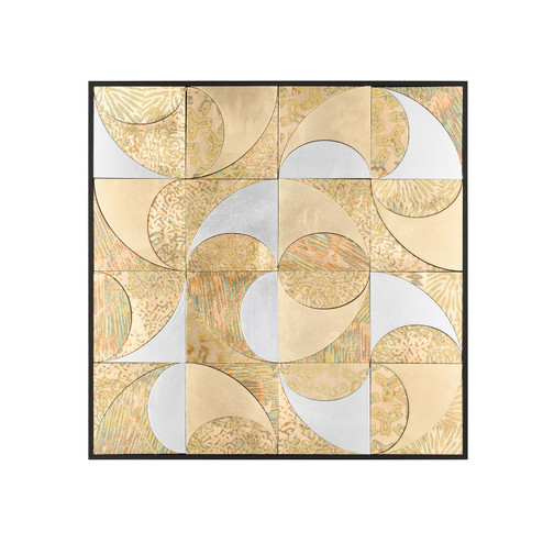 Mixed Metal Wall Art in Brass (45|H0036-9738)