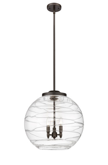 Ballston LED Pendant in Oil Rubbed Bronze (405|221-3S-OB-G1213-18-LED)