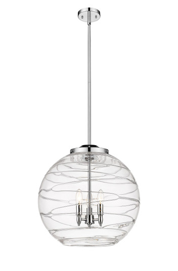Ballston LED Pendant in Polished Chrome (405|221-3S-PC-G1213-18-LED)