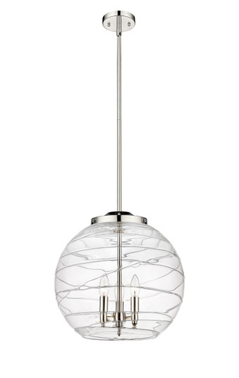 Ballston LED Pendant in Polished Nickel (405|221-3S-PN-G1213-16-LED)