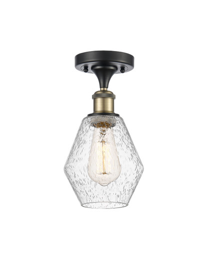 Ballston One Light Semi-Flush Mount in Black Antique Brass (405|516-1C-BAB-G654-6)