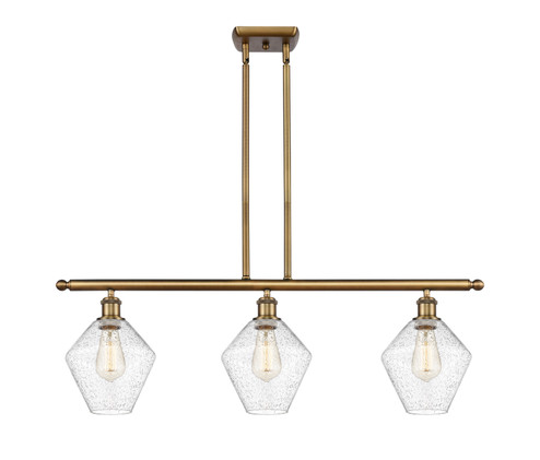 Ballston LED Island Pendant in Brushed Brass (405|516-3I-BB-G654-8-LED)