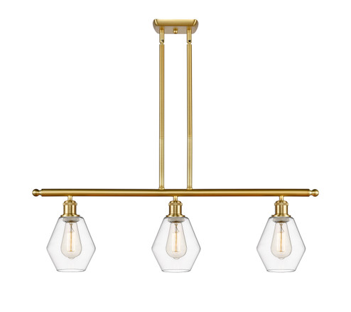 Ballston LED Island Pendant in Satin Gold (405|516-3I-SG-G652-6-LED)