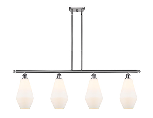 Ballston Four Light Island Pendant in Brushed Satin Nickel (405|516-4I-SN-G651-7)