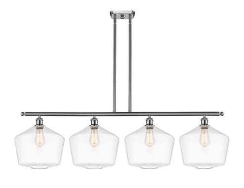 Ballston Four Light Island Pendant in Brushed Satin Nickel (405|516-4I-SN-G652-12)