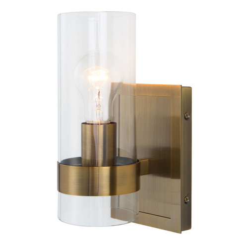 Cardiff One Light Wall Sconce in Oxidized Antique Brass (52|22549)