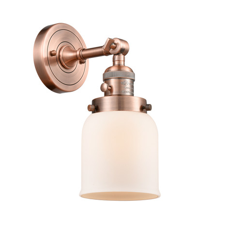 Franklin Restoration LED Wall Sconce in Antique Copper (405|203SW-AC-G51-LED)