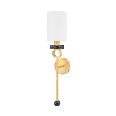 Haru One Light Wall Sconce in Vintage Brass (68|395-01-VB)