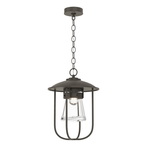 Erlenmeyer One Light Outdoor Pendant in Coastal Dark Smoke (39|356010-SKT-77-ZM0467)