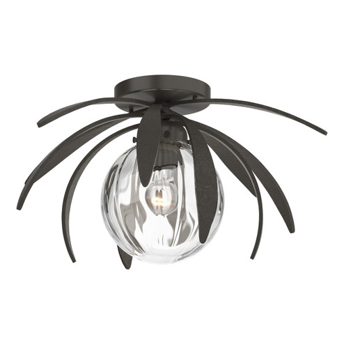 Dahlia One Light Semi-Flush Mount in Dark Smoke (39|124350-SKT-07-LL0631)