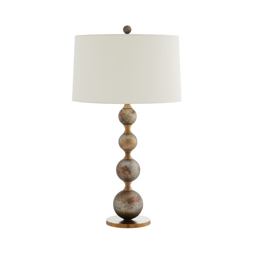 Miramar One Light Table Lamp in Oxidized Silver (314|44776-598)