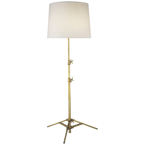 Studio Two Light Floor Lamp in Hand-Rubbed Antique Brass (268|TOB 1010HAB-L)