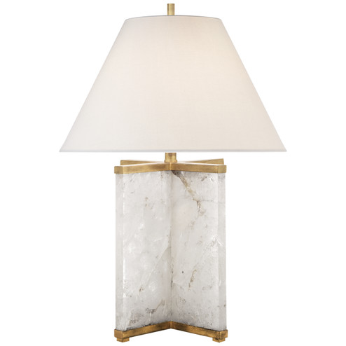 Cameron One Light Table Lamp in Natural Quartz Stone (268|SP 3005Q-L)