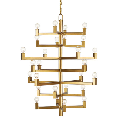 Andre 28 Light Chandelier in Brass (142|9000-0920)