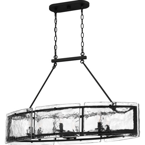 Fortress Six Light Island Chandelier in Earth Black (10|FTS638EK) Fortress Six Light Island Chandelier in Earth Black (10|FTS638EK)