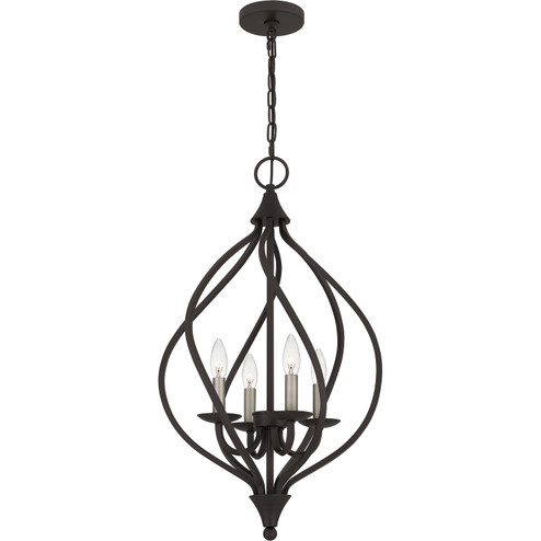 Dupont Four Light Pendant in Old Bronze (10|DUP2816OZ)