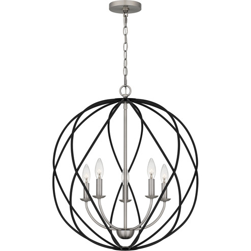Bryn Five Light Pendant in Antique Nickel (10|BYN2824AN)