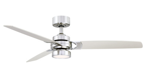 Amped 52``Ceiling Fan in Brushed Nickel (26|FP7634BN)