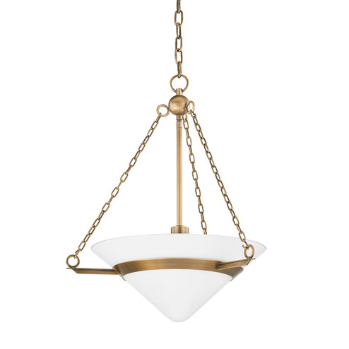 Amador One Light Pendant in Patina Brass (67|F8320-PBR)