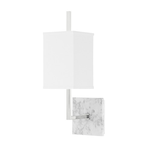 Mikaela One Light Wall Sconce in Polished Nickel (428|H700101-PN)