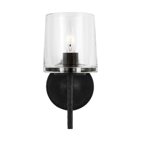 Marietta One Light Wall Sconce in Aged Iron (454|EV1001AI)