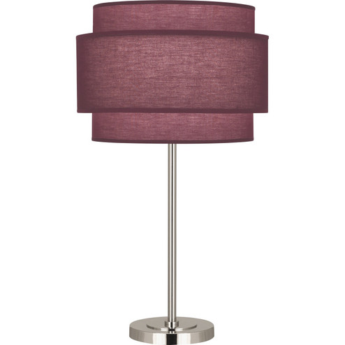 Decker One Light Table Lamp in Polished Nickel (165|VW131)