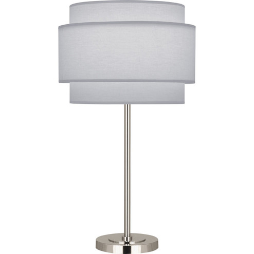 Decker One Light Table Lamp in Polished Nickel (165|PG131)