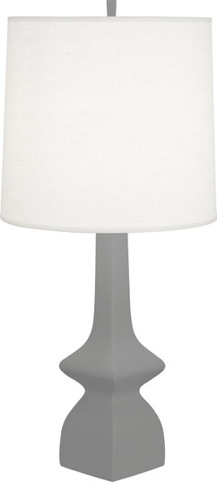 Jasmine One Light Table Lamp in MATTE SMOKY TAUPE GLAZED CERAMIC (165|MST10)