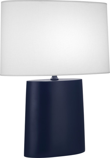 Victor One Light Table Lamp in Matte Midnight Blue Glazed Ceramic (165|MMB03)