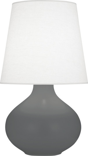 June One Light Table Lamp in Matte Ash Glazed Ceramic (165|MCR99)