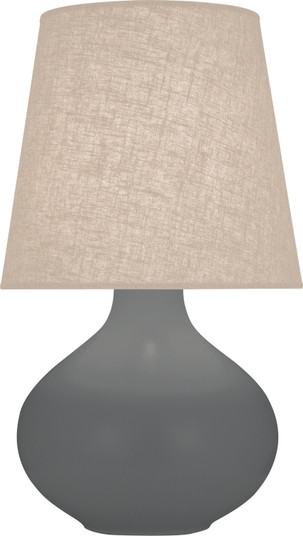 June One Light Table Lamp in Matte Ash Glazed Ceramic (165|MCR98)