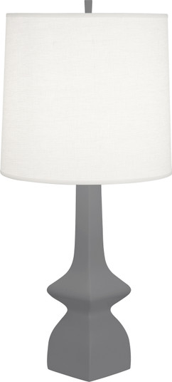 Jasmine One Light Table Lamp in Matte Ash Glazed Ceramic (165|MCR10)