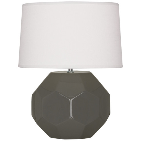 Franklin One Light Table Lamp in Ash Glazed Ceramic (165|CR01)
