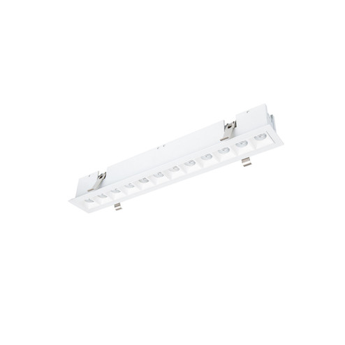 Multi Stealth LED Downlight Trim in Haze/White (34|R1GDT12-N940-HZWT)