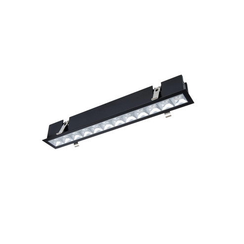 Multi Stealth LED Downlight Trim in Haze/Black (34|R1GDT12-F927-HZBK)