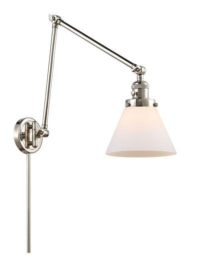 Franklin Restoration LED Swing Arm Lamp in Polished Nickel (405|238-PN-G41-LED)