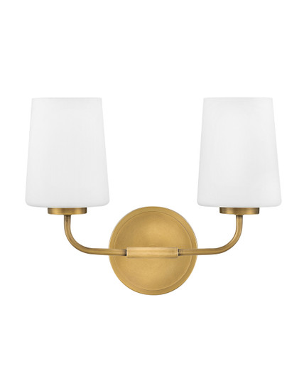 Kline LED Vanity in Heritage Brass (531|853452HB)