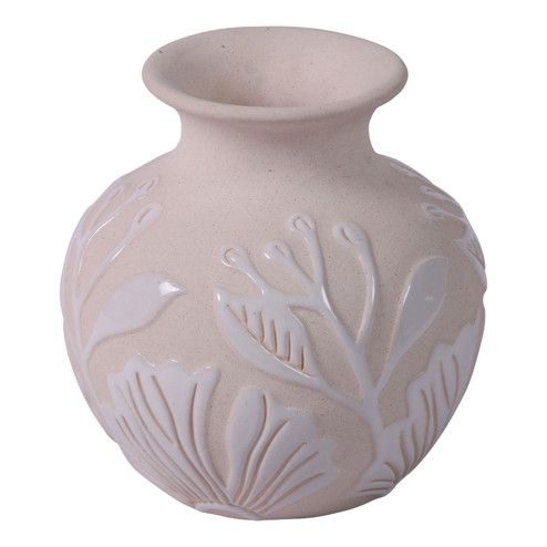 Charlotte Vase in Cream (45|S0117-8249)