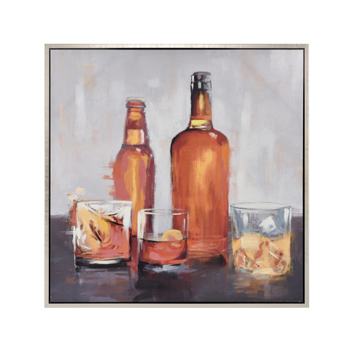 Bottle Wall Art in Amber (45|S0026-10161)