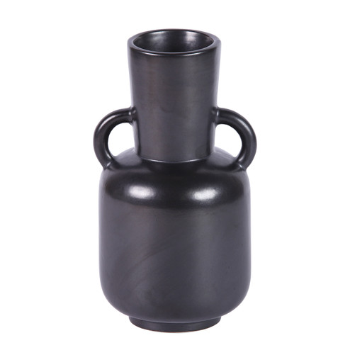 Raja Vase in Matte Black (45|H0117-8252)