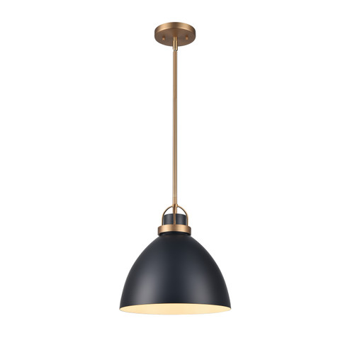 Somerville One Light Pendant in Matte Black (45|89640/1)