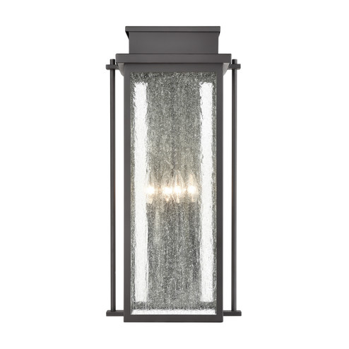 Braddock Four Light Outdoor Wall Sconce in Architectural Bronze (45|45445/4)