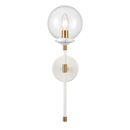 Boudreaux One Light Wall Sconce in Matte White (45|24434/1)