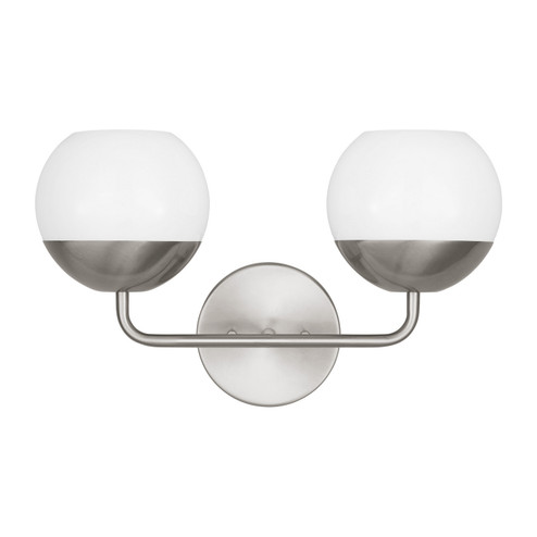Alvin LED Bath Wall Sconce in Brushed Nickel (454|4468102EN3-962)
