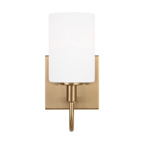 Oak Moore LED Bath Wall Sconce in Satin Brass (454|4157101EN3-848)