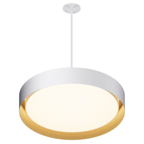 Echo LED Pendant in White/Gold (86|E51015-WTGLD)